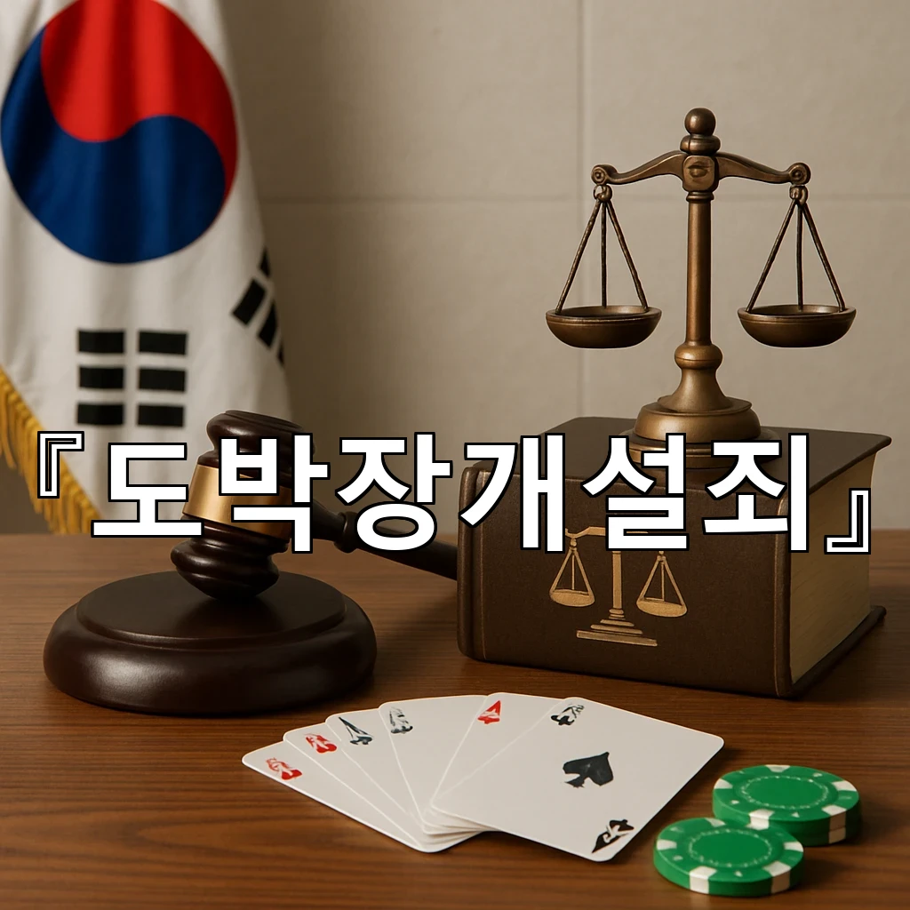 도박장개설죄 현장에서 시작되는 수사 흐름과 대응의 갈림길