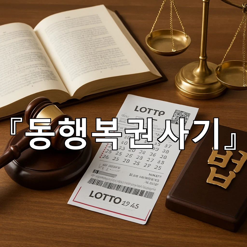 동행복권사기 의심 정황을 살피는 현실적 기준과 대응 흐름