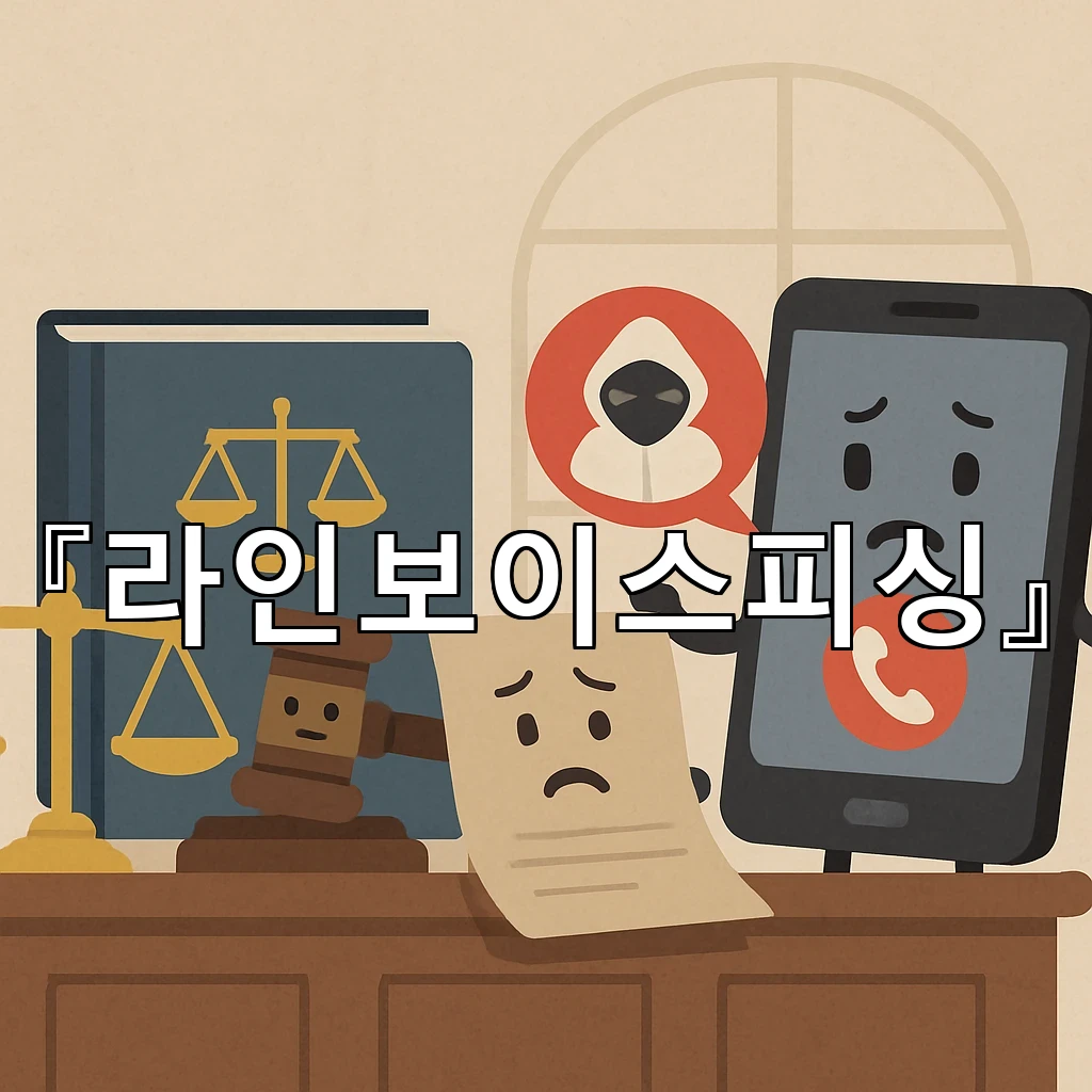 라인보이스피싱 의심 통화에 흔들리지 않는 대응 기준 정리