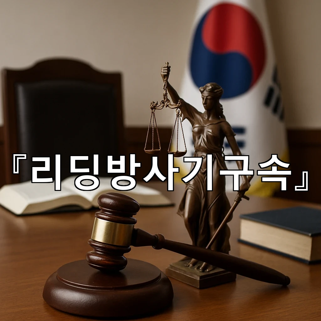 리딩방사기구속 투자자들이 먼저 묻는 책임의 무게와 기준 정리