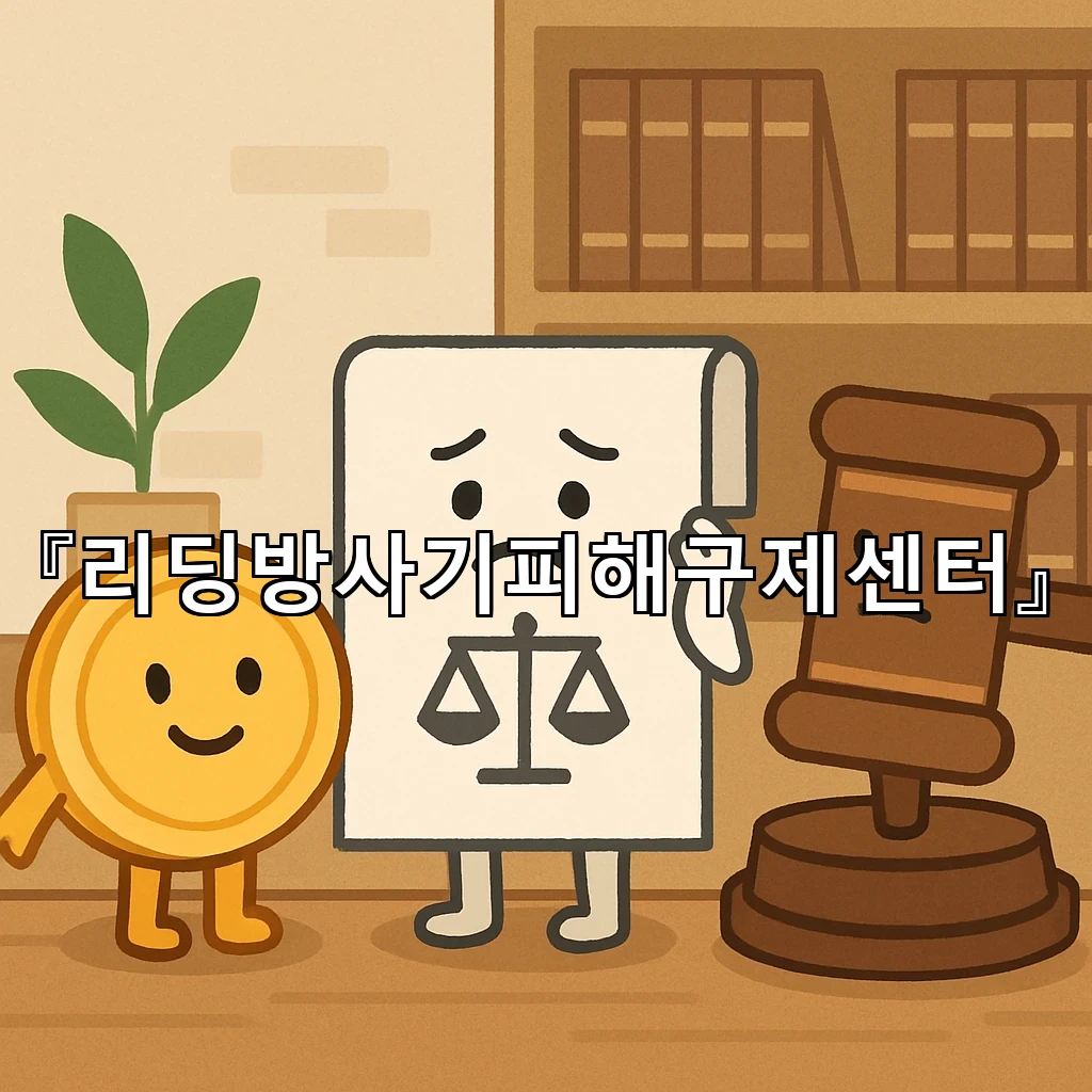 리딩방사기피해구제센터 손실 뒤에 필요한 정리와 회복의 순서
