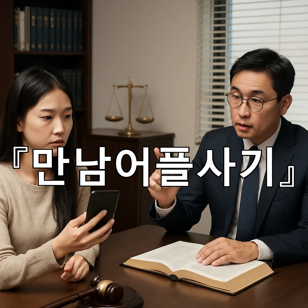 만남어플사기 흔적을 따라가면 보이는 계정의 반복된 움직임들