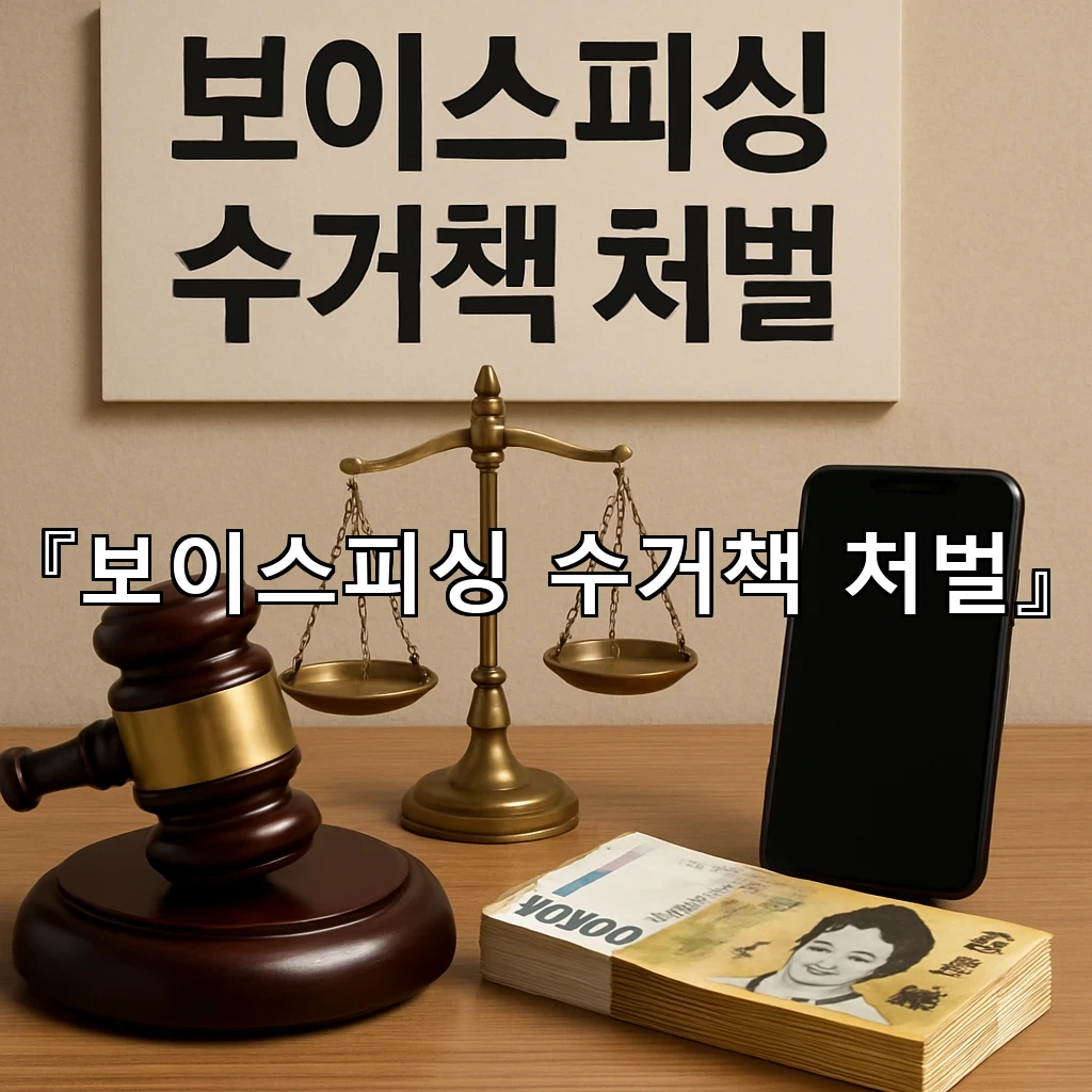 보이스피싱수거책처벌 연루 뒤 달라지는 조사 흐름과 대응 방식