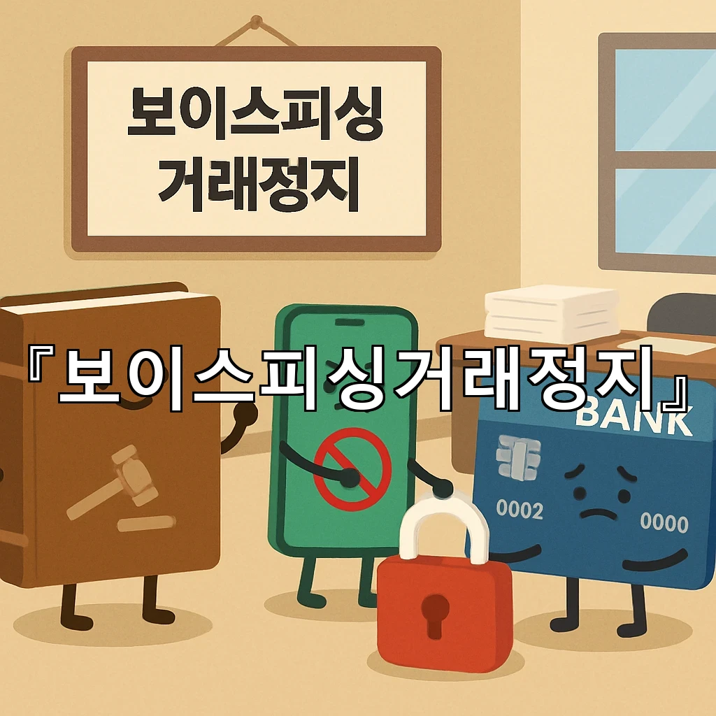 보이스피싱거래정지 갑자기 멈춘 계좌에 필요한 첫 대응 정리