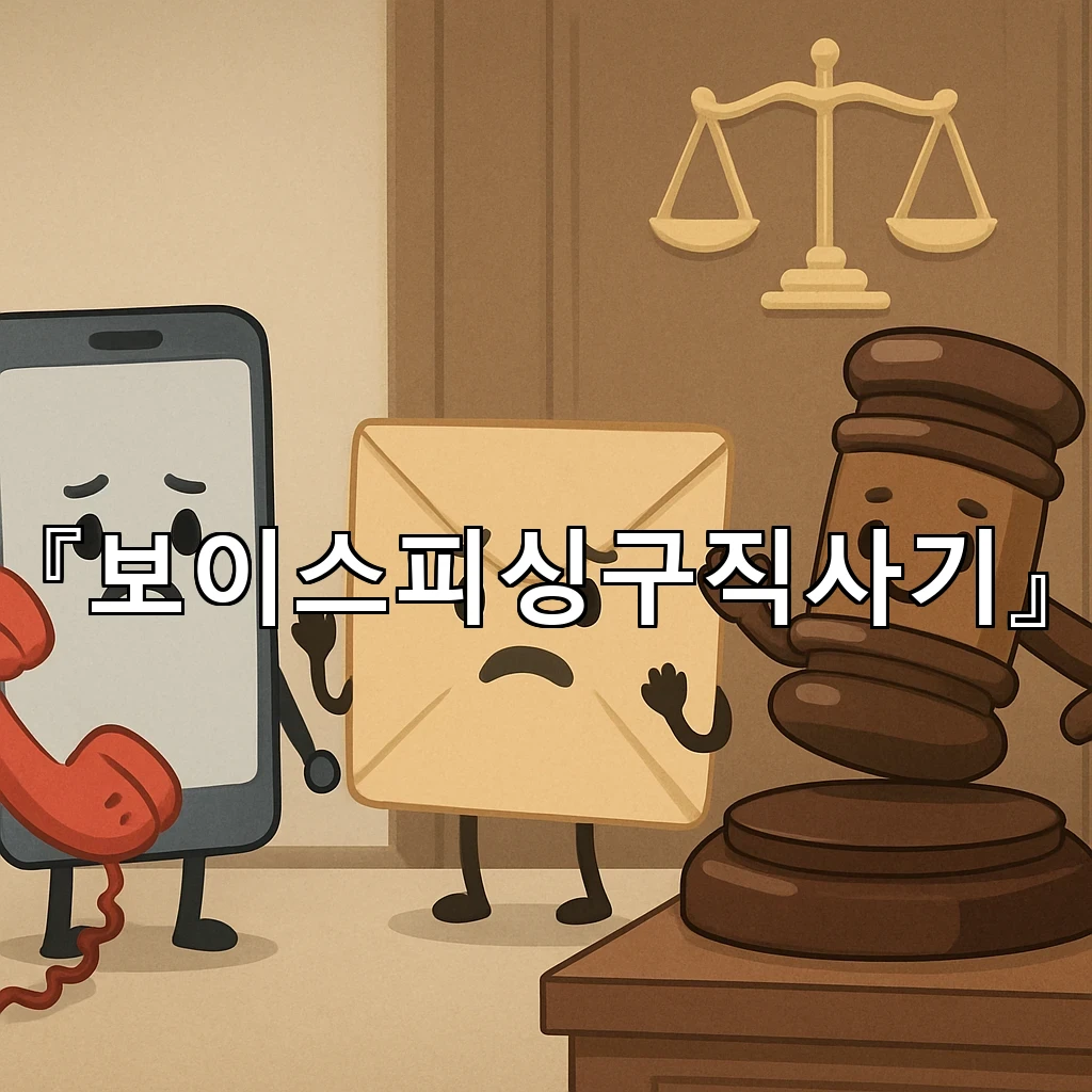 보이스피싱구직사기 문자와 통화에서 흔한 흐름을 짚어보기