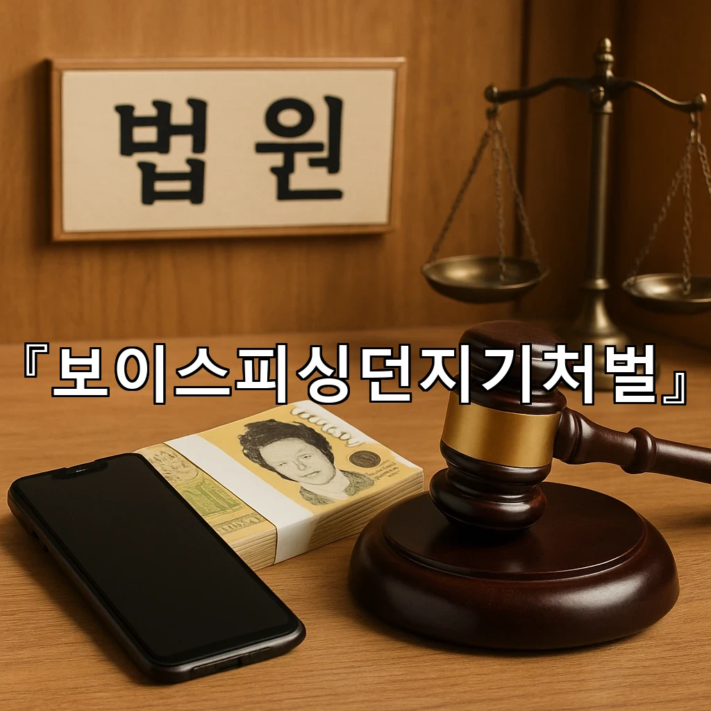 보이스피싱던지기처벌 순간에 엇갈리는 판단과 처분의 갈림길 안내