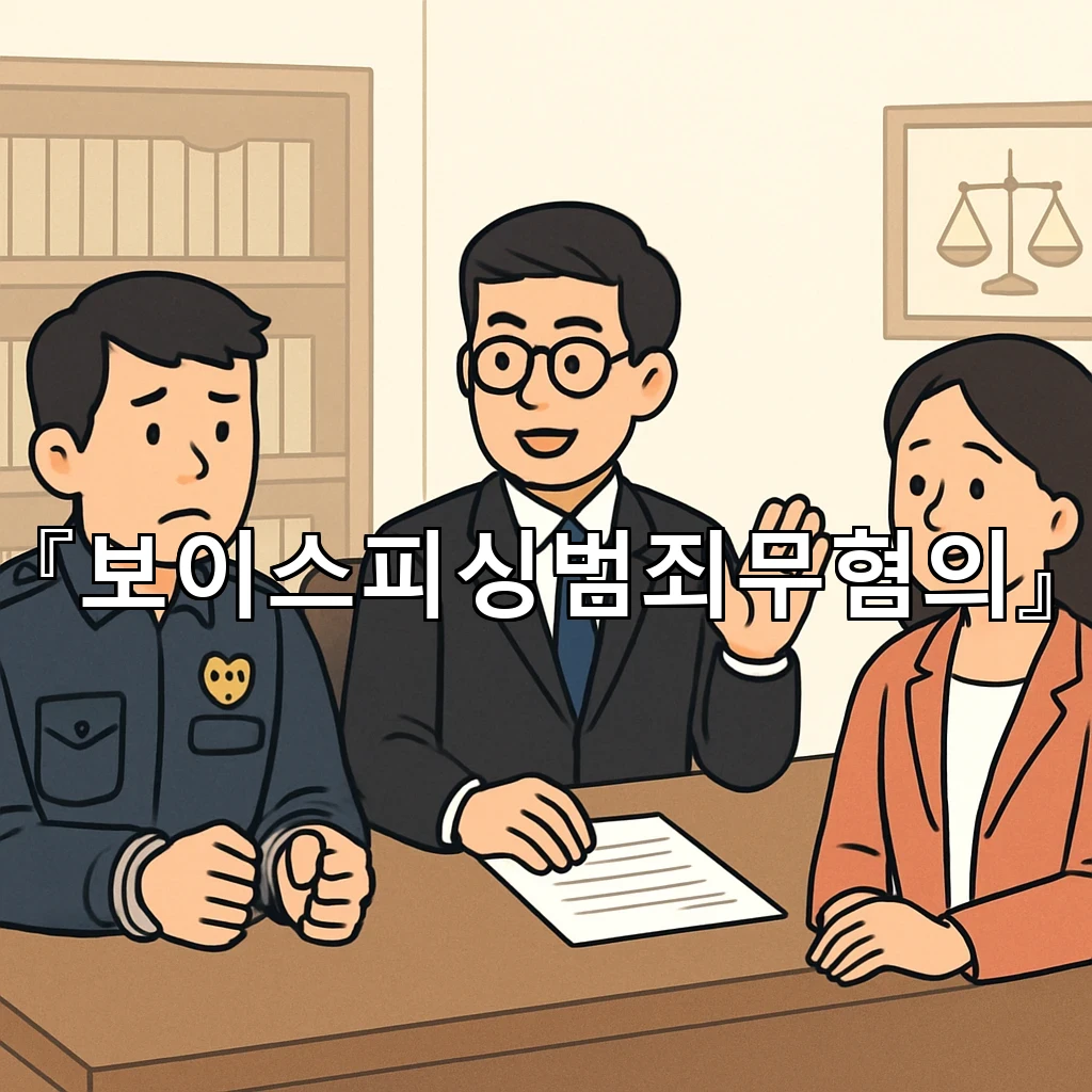 보이스피싱범죄무혐의 초동 진술이 방향을 바꾼 결정적 이유