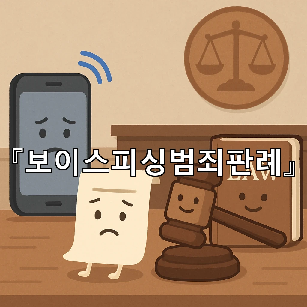보이스피싱범죄판례 흐름을 따라가며 쟁점이 드러나는 순간들 정리