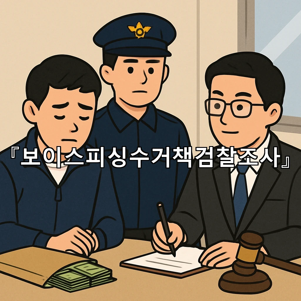 보이스피싱수거책검찰조사 진행 전 준비해야 할 핵심 정리