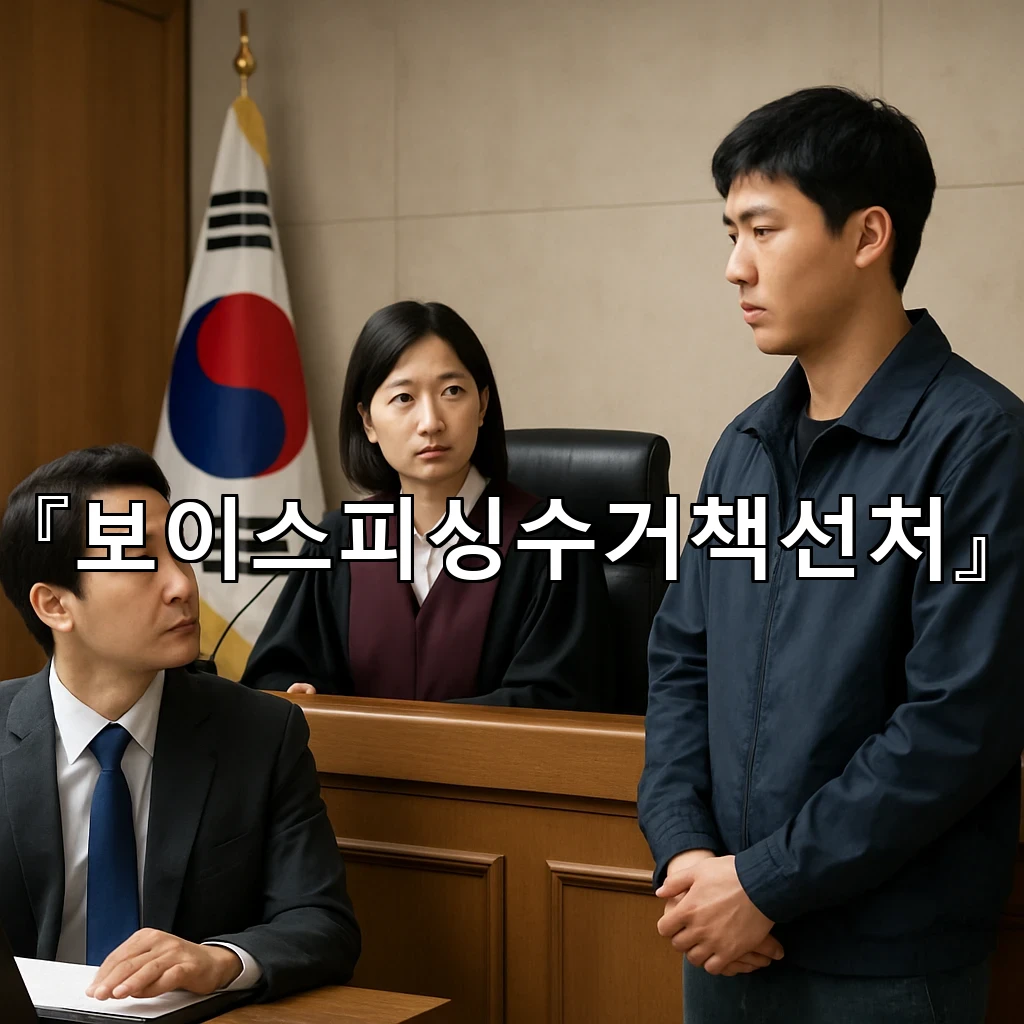 보이스피싱수거책선처 초기 진술이 결과를 가르는 이유와 정리법