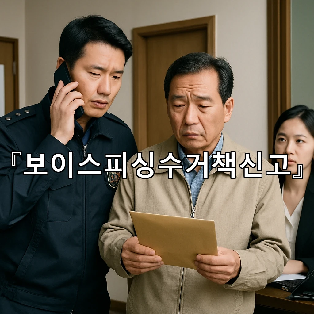 보이스피싱수거책신고 현장에서 바로 알아두는 대응 흐름 안내