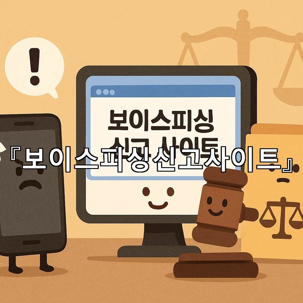 보이스피싱신고사이트를 찾을 때 먼저 살펴볼 핵심 항목들 안내