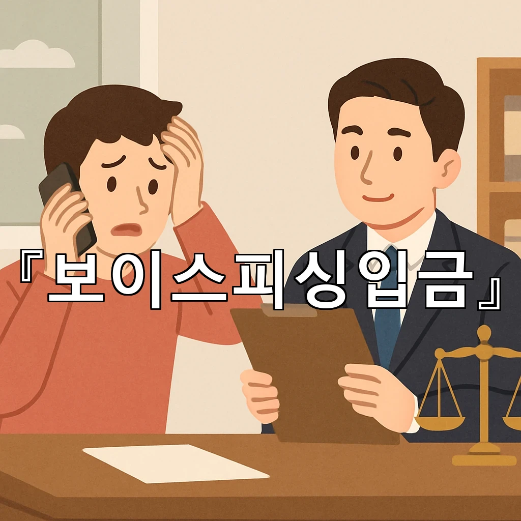 보이스피싱입금과 함께 발생하는 혼선을 줄이는 대응 기준과 준비