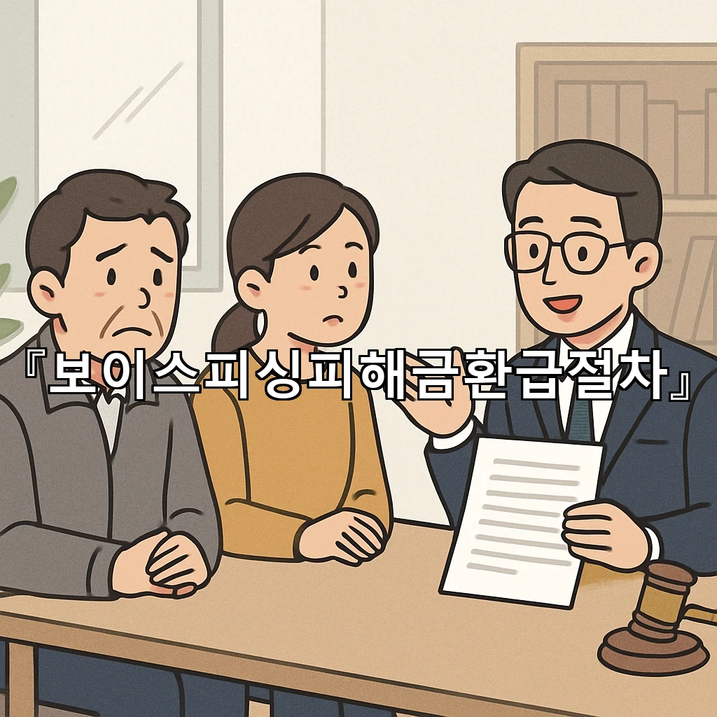 보이스피싱피해금환급절차 접수 뒤 살펴야 할 핵심 흐름 정리