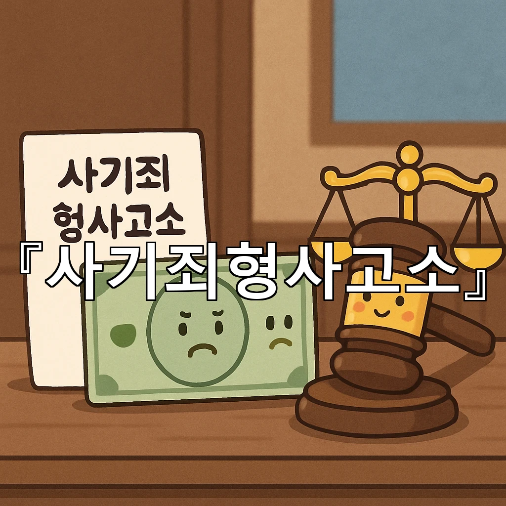 사기죄형사고소 사건 초기에 방향을 잡는 핵심 흐름 정리하기
