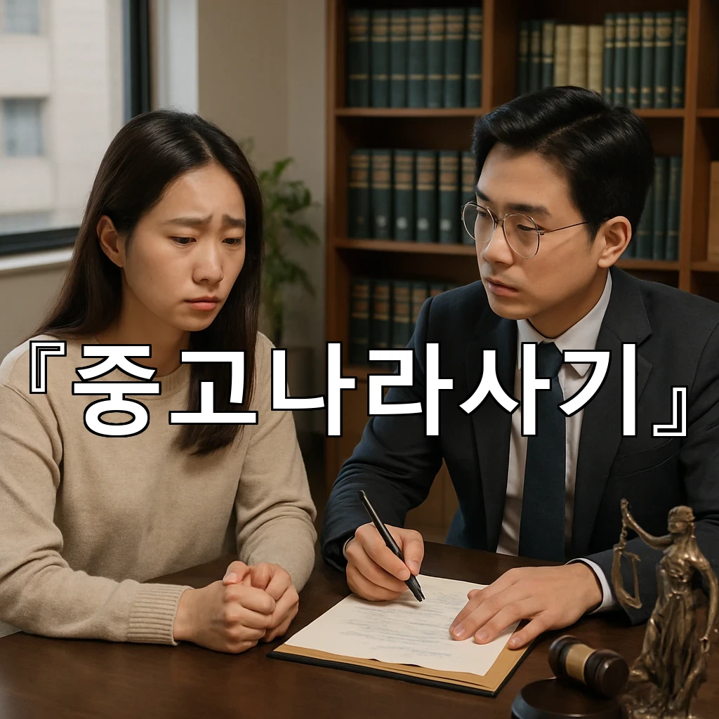 중고나라사기 거래 전 확인해야 할 마음가짐과 대응 원칙 정리