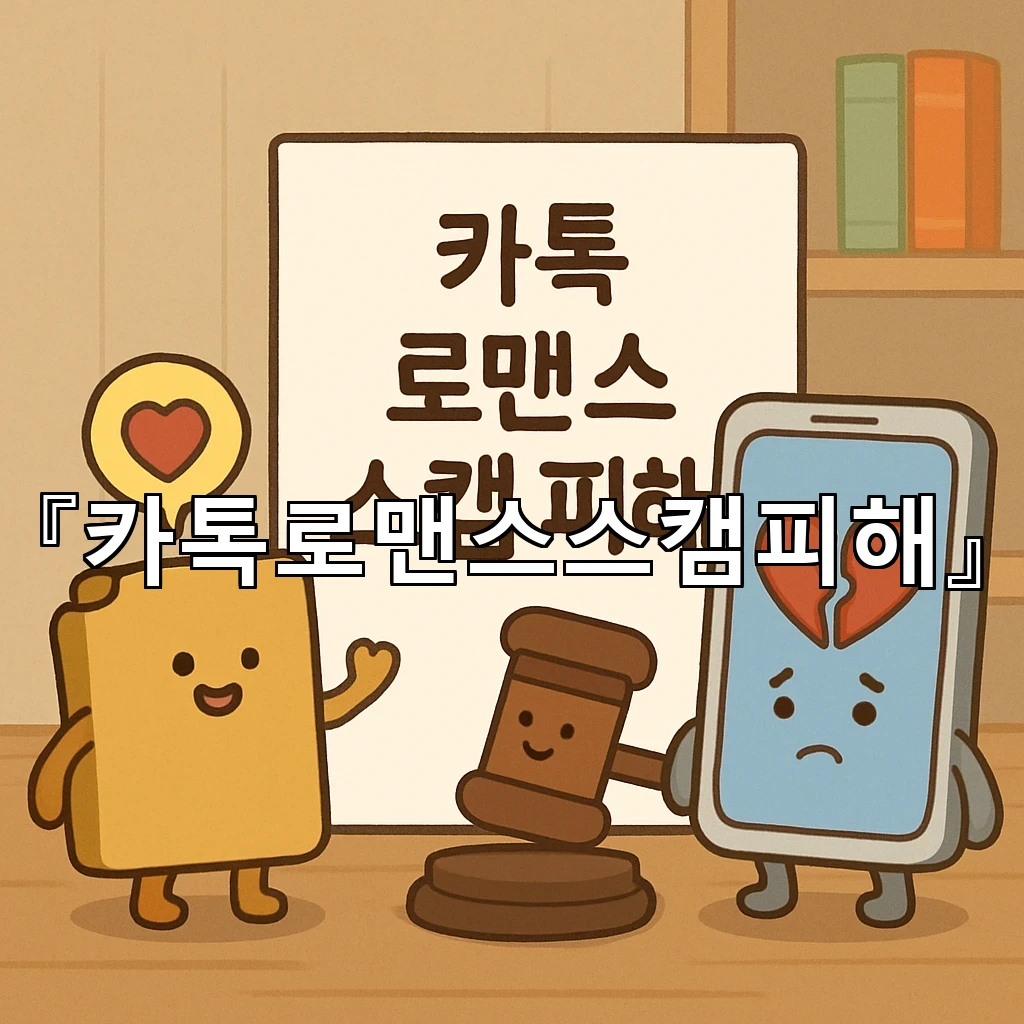 카톡로맨스스캠피해 흐름을 읽고 대응 순서를 정리하는 방법 안내