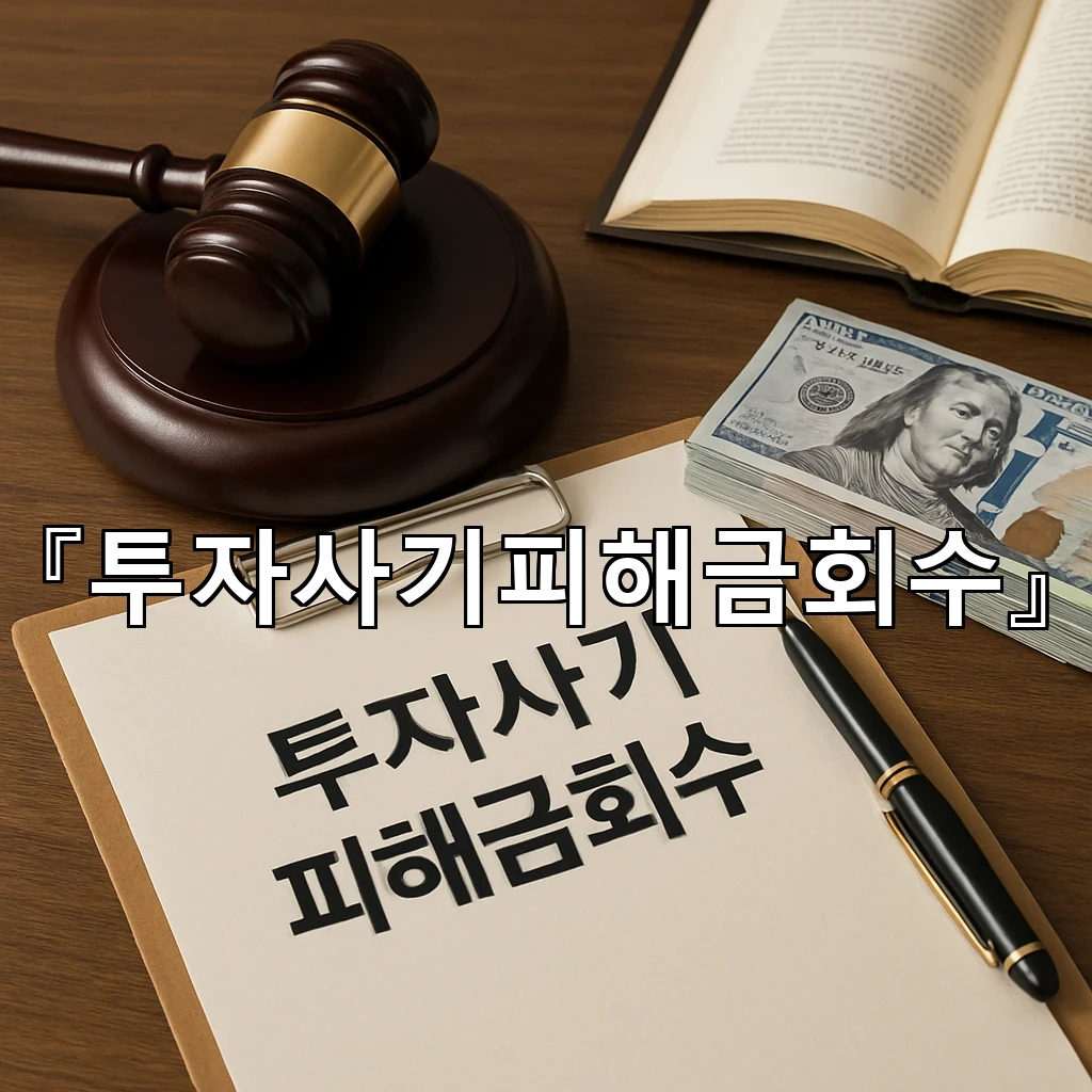 투자사기피해금회수 쟁점을 이해하기 위한 전체 흐름 읽기