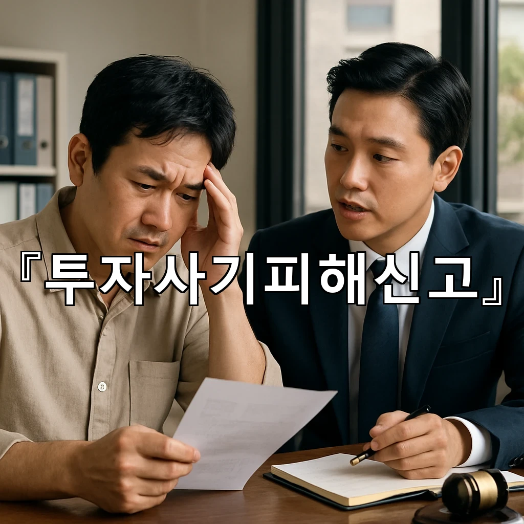 투자사기피해신고 지연될수록 복잡해지는 상황에서 먼저 챙길 사항