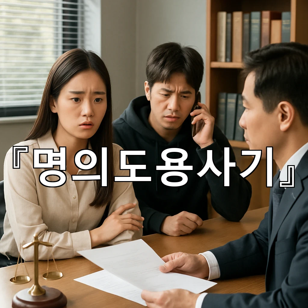 legal image 명의도용사기 8616