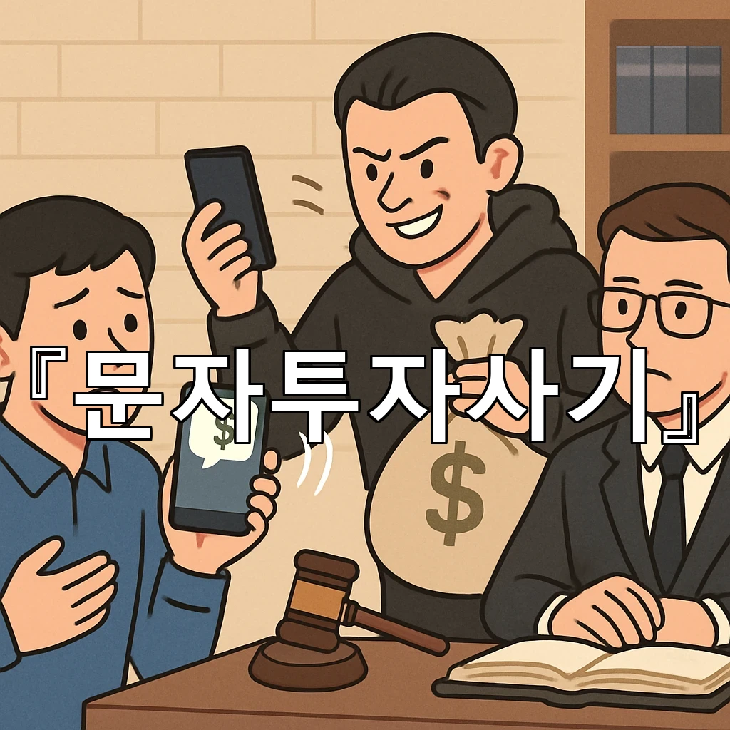 legal image 문자투자사기 8634