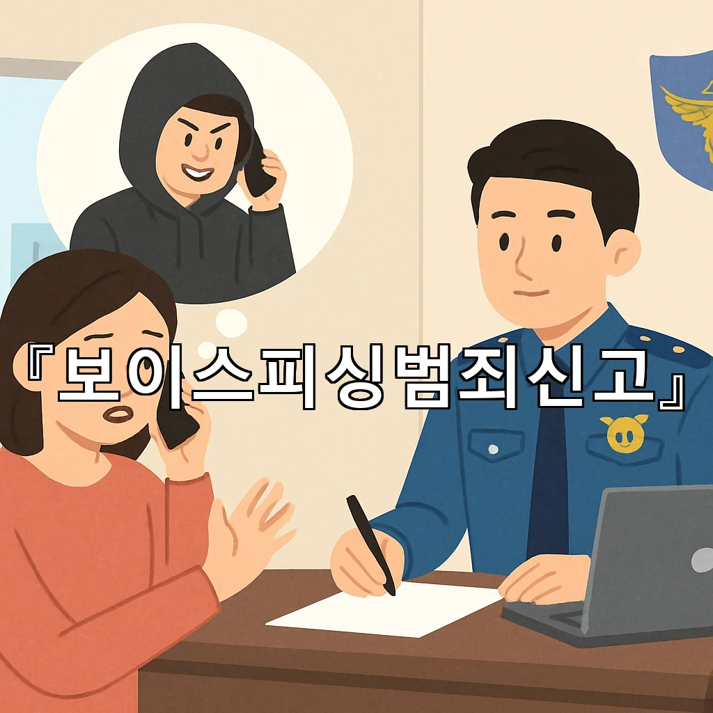 보이스피싱범죄신고 바로 뒤에 필요한 증거 정리와 전달 순서