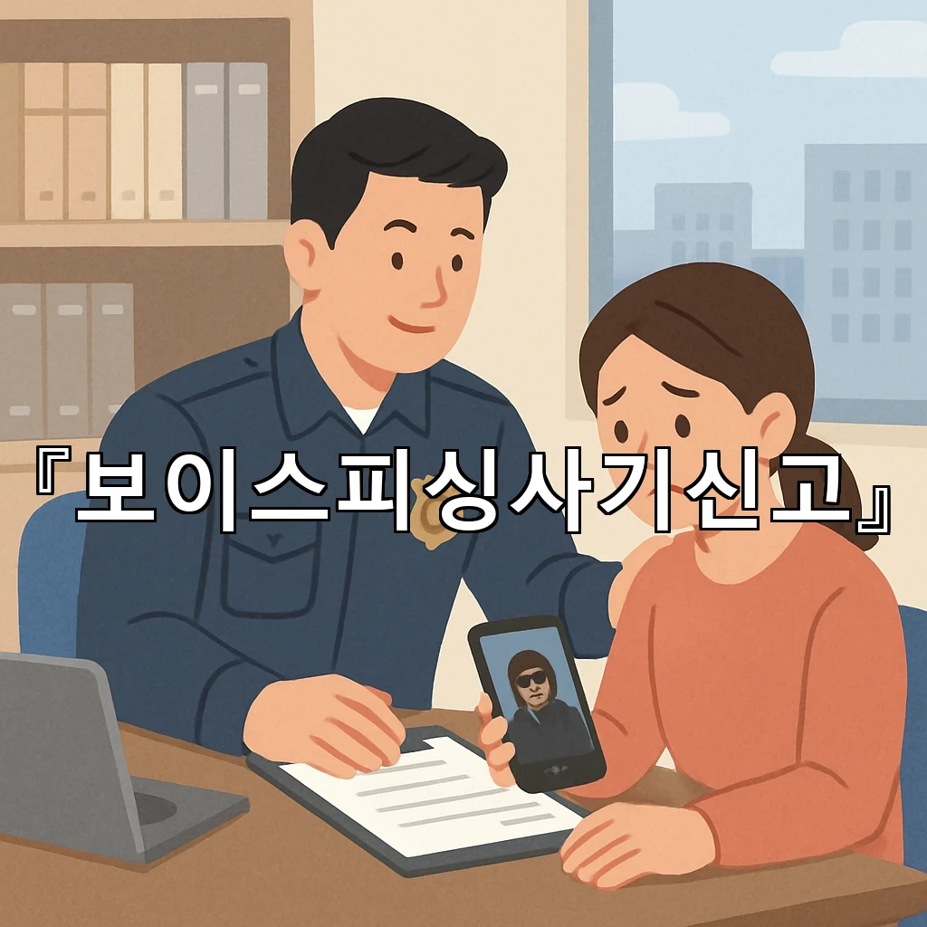 보이스피싱사기신고 접수 전 알아두면 좋은 판단의 흐름 안내