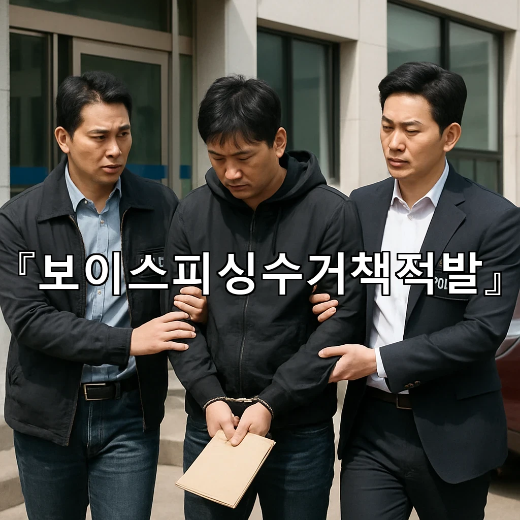 보이스피싱수거책적발