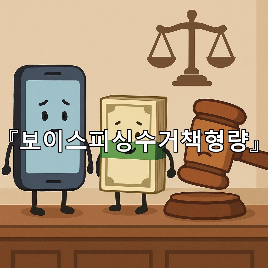 보이스피싱수거책형량 처벌 수위와 재판 흐름을 읽는 핵심 기준