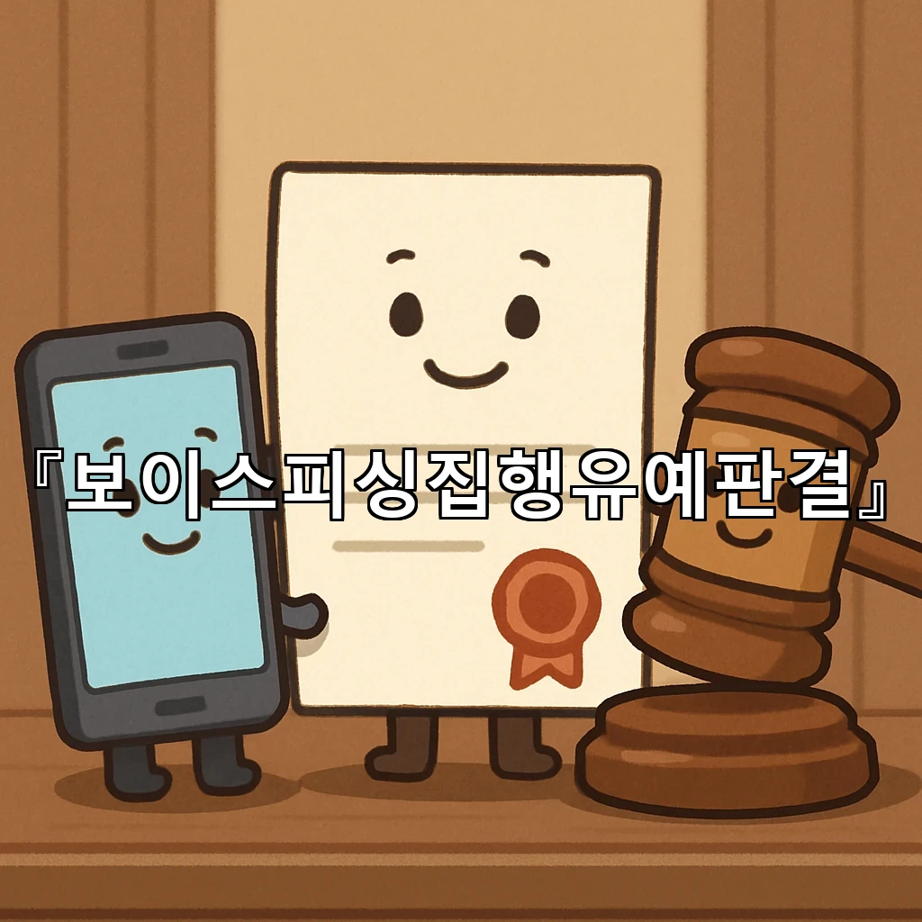 보이스피싱집행유예판결 재판부가 살피는 사정과 방어 논리의 핵심
