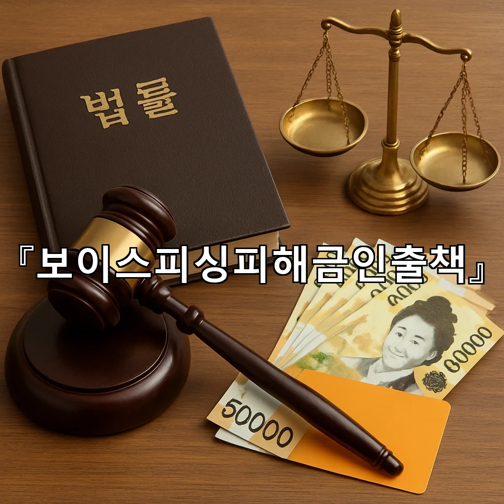 보이스피싱피해금인출책 사건 흐름을 짚어보는 실무 안내서