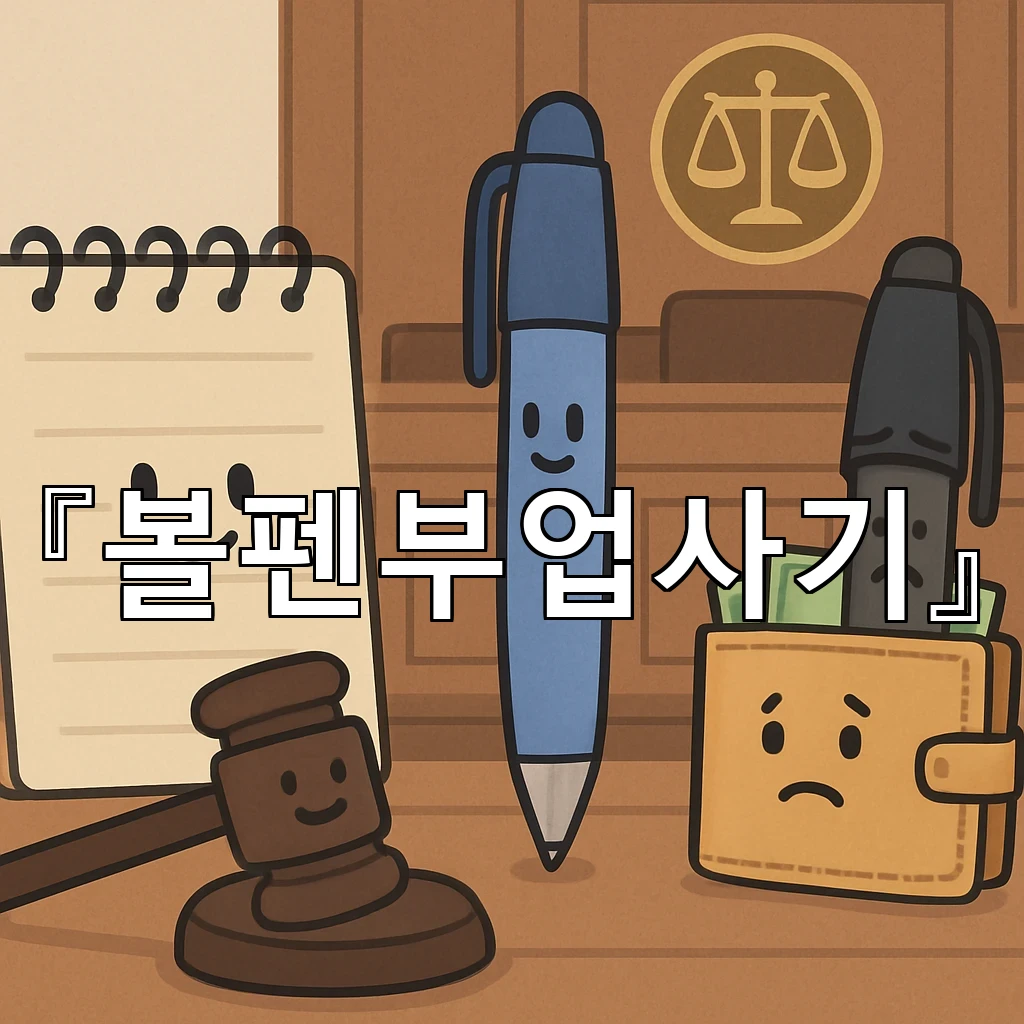 볼펜부업사기 주변에서 자주 보이는 흔한 말과 흐름 정리