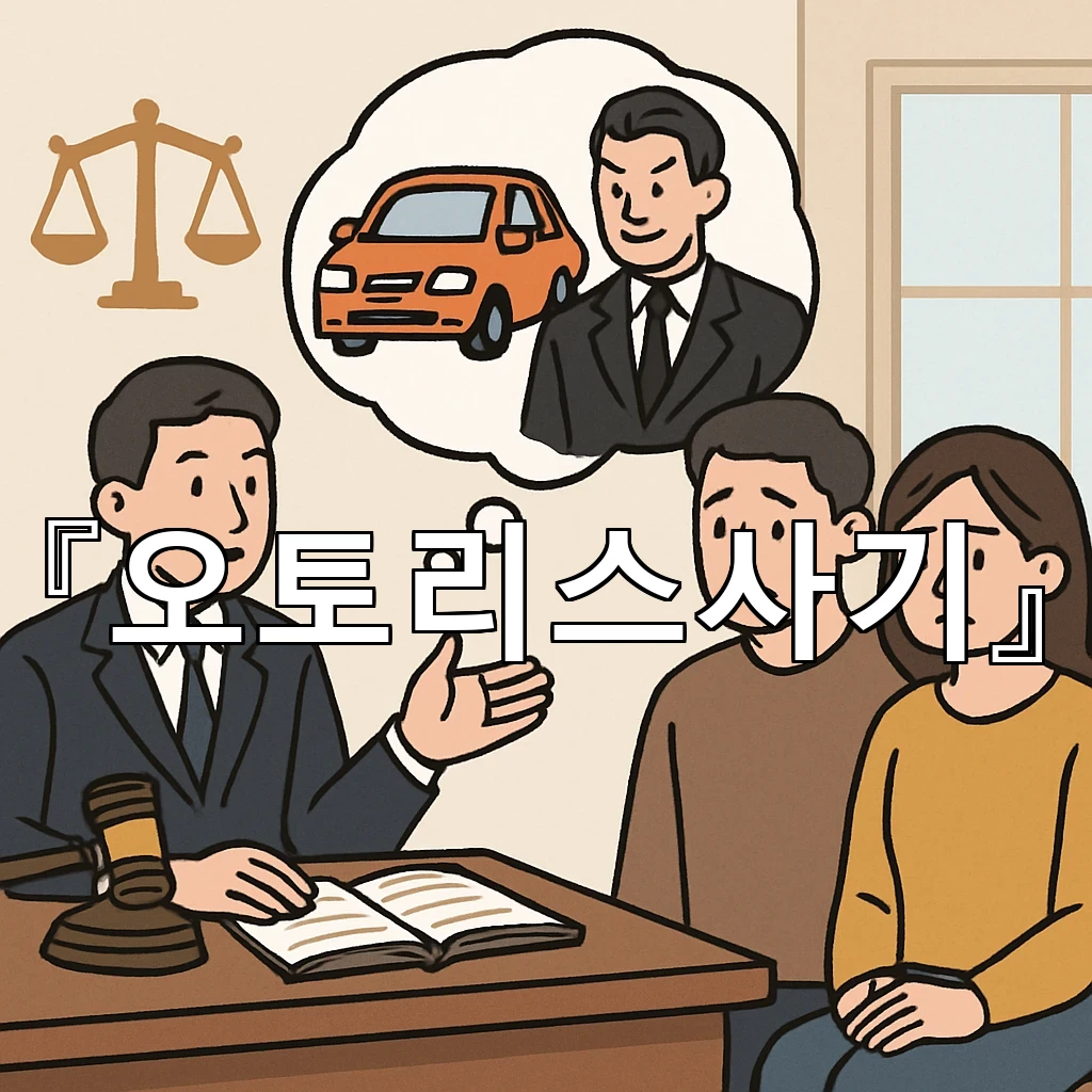 오토리스사기 의혹이 생겼을 때 계약 흐름을 되짚는 실전 점검법