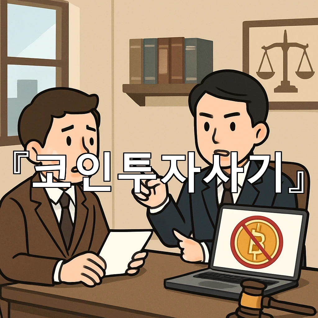 코인투자사기 문제를 마주한 순간부터 달라지는 준비 과정