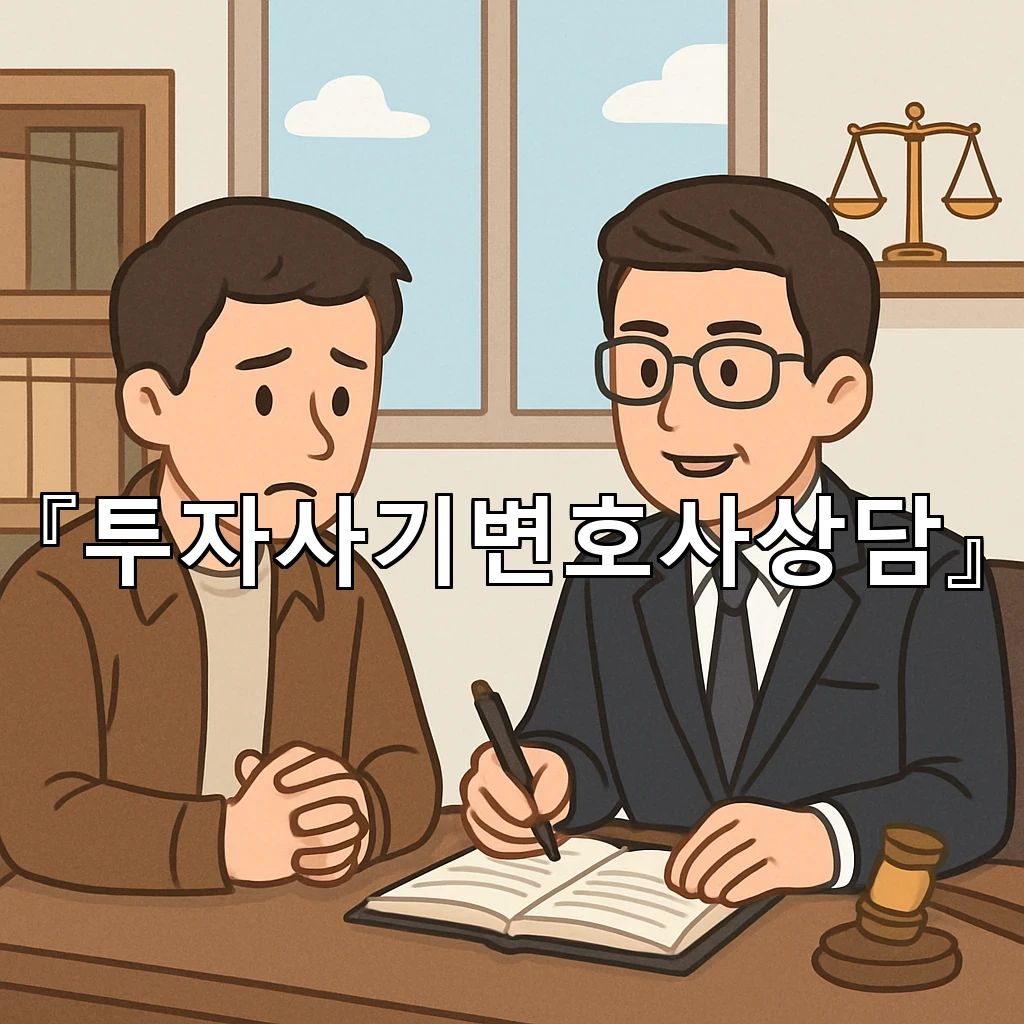 투자사기변호사상담 계약 전 살펴야 할 기록과 판단 기준