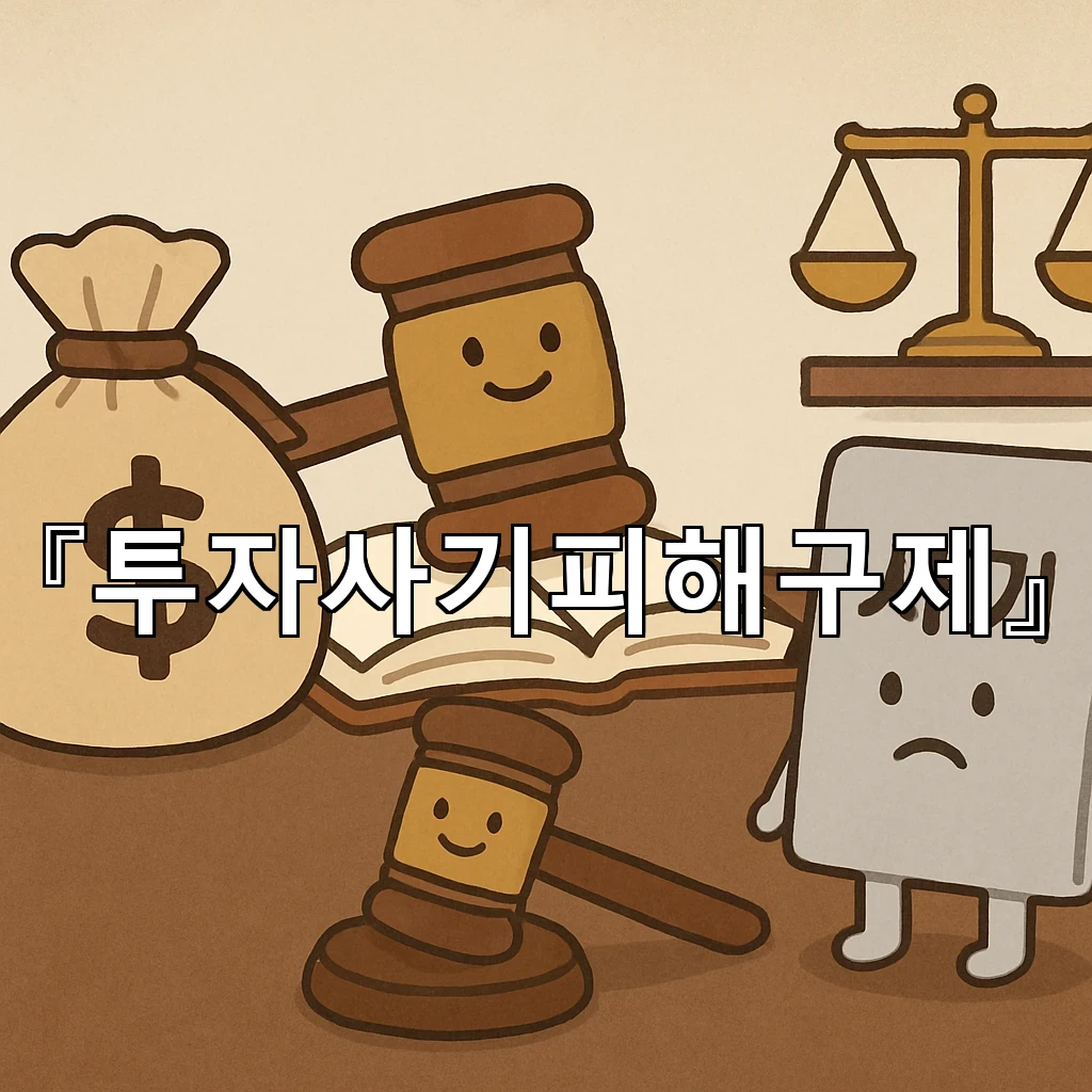 투자사기피해구제 흐트러진 흐름을 다시 세우는 선택의 기준