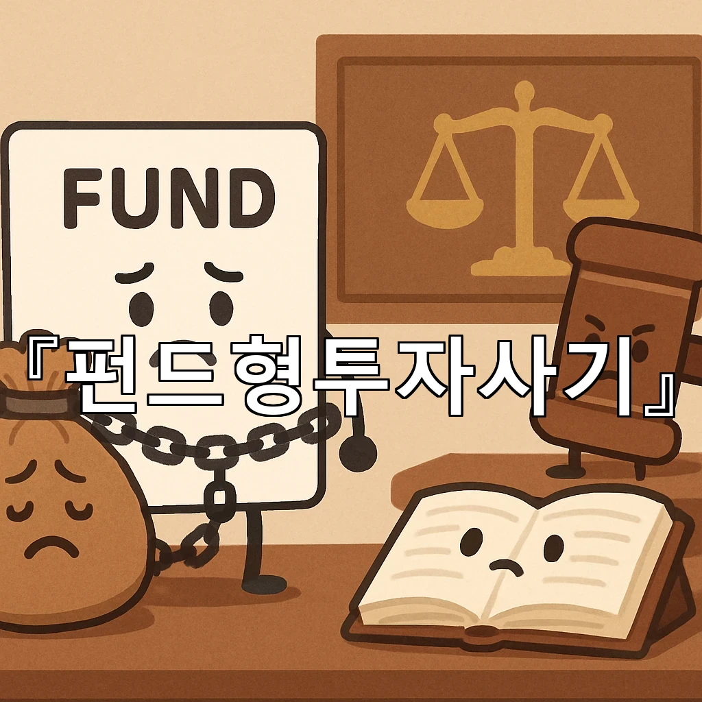 펀드형투자사기와 마주했을 때 흔들리지 않는 판단의 순서