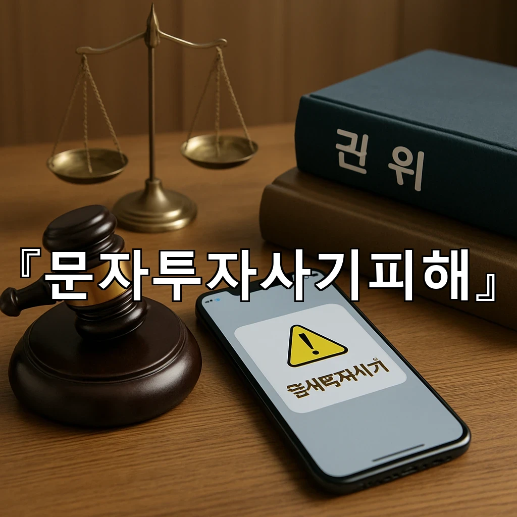 문자투자사기피해 흔적을 따라가며 흐름을 다시 읽는 방법