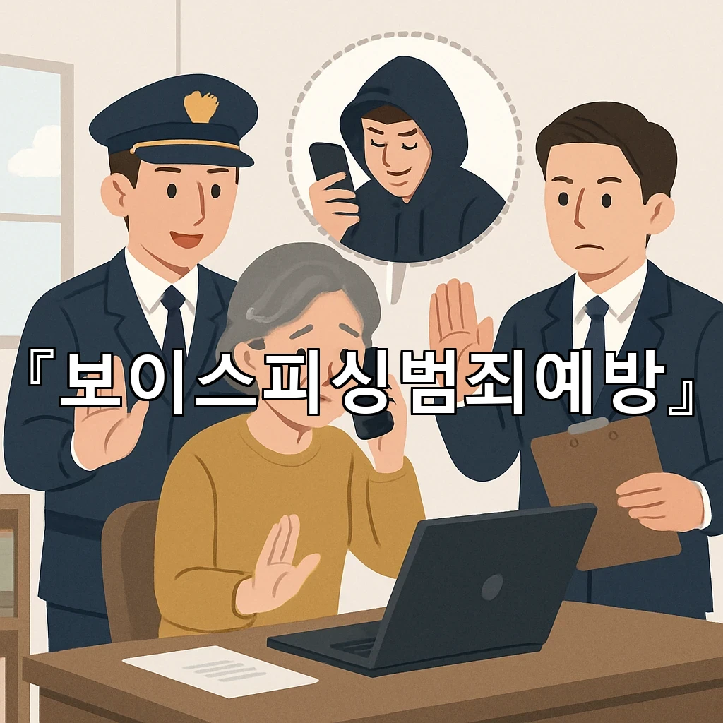 보이스피싱범죄예방 가족과 공유하면 효과가 커지는 대응의 첫걸음