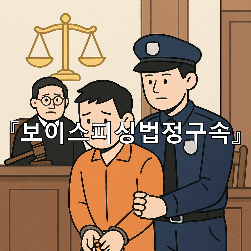 보이스피싱법정구속 경위와 재판에서 갈린 결정적 판단의 흐름