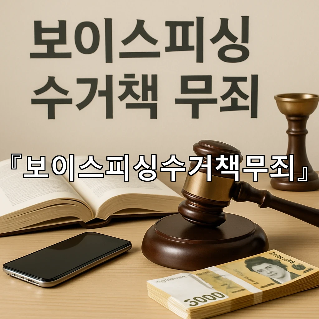 보이스피싱수거책무죄
