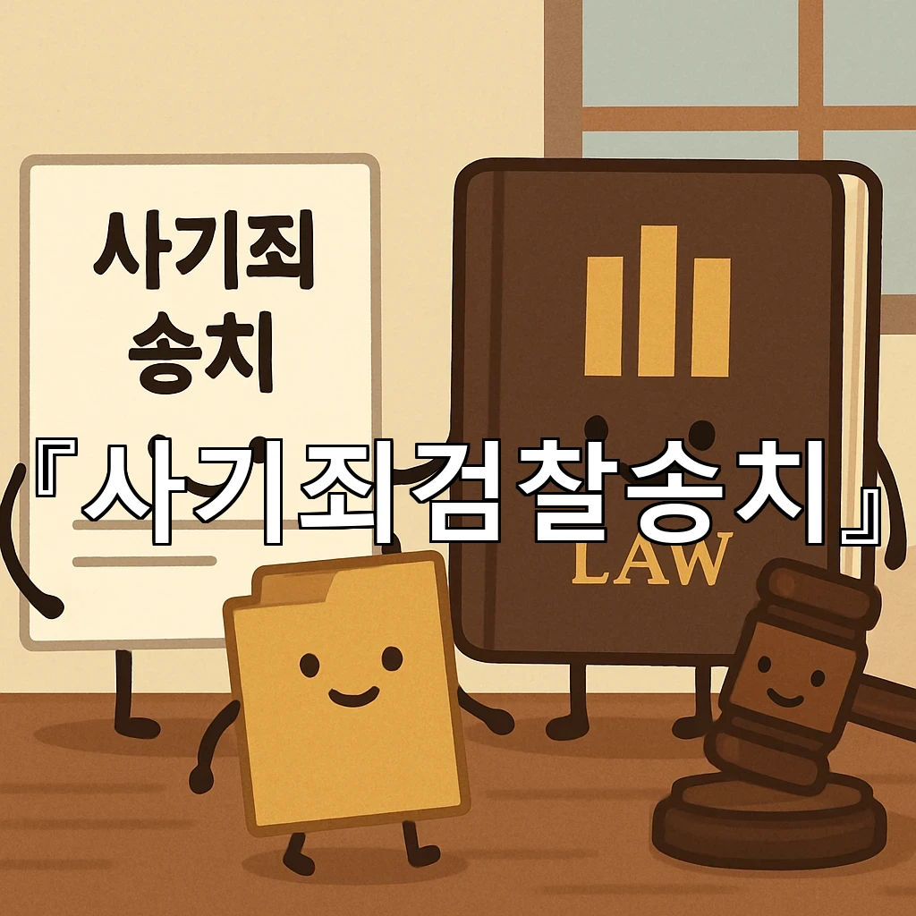 사기죄검찰송치 뜻을 따라가며 실무에서 확인할 장면들 정리