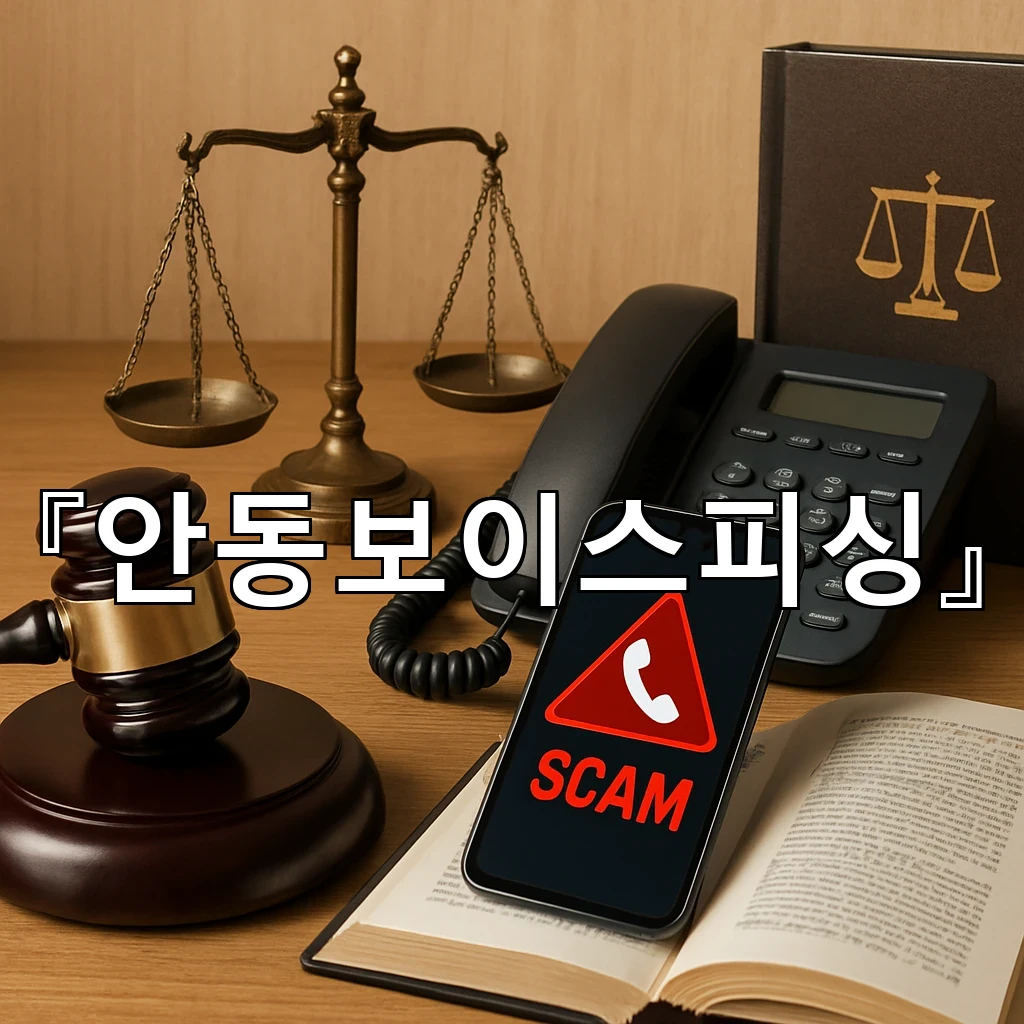 안동보이스피싱 최근 흐름을 읽는 한 가지 시선과 대응의 기본