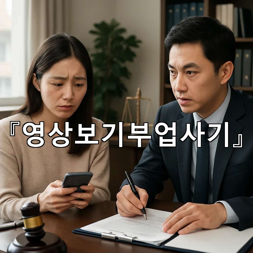영상보기부업사기 사례를 통해 알아보는 안내 방식의 차이