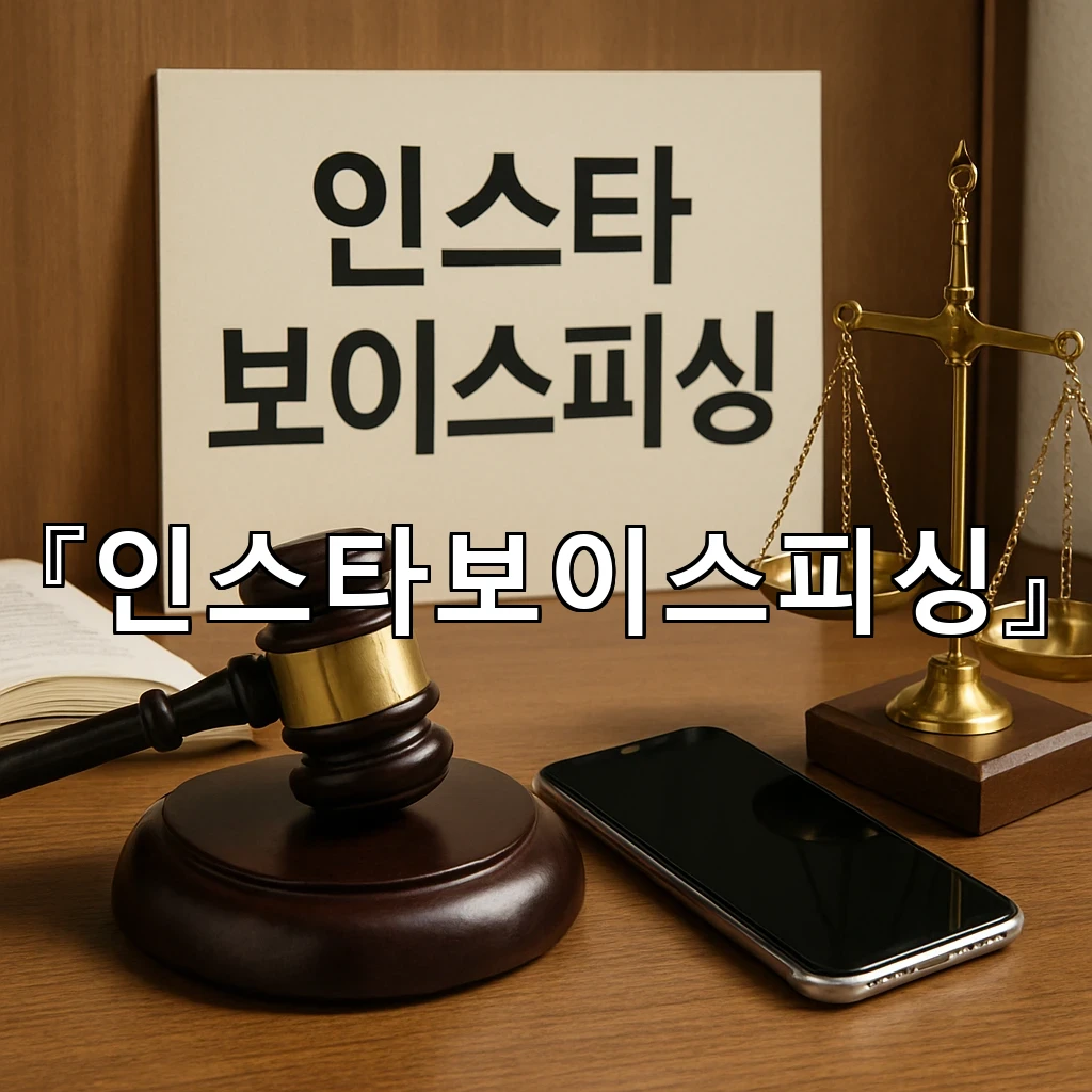 인스타보이스피싱 계정이 보내는 말에 흔들리지 않는 확인법