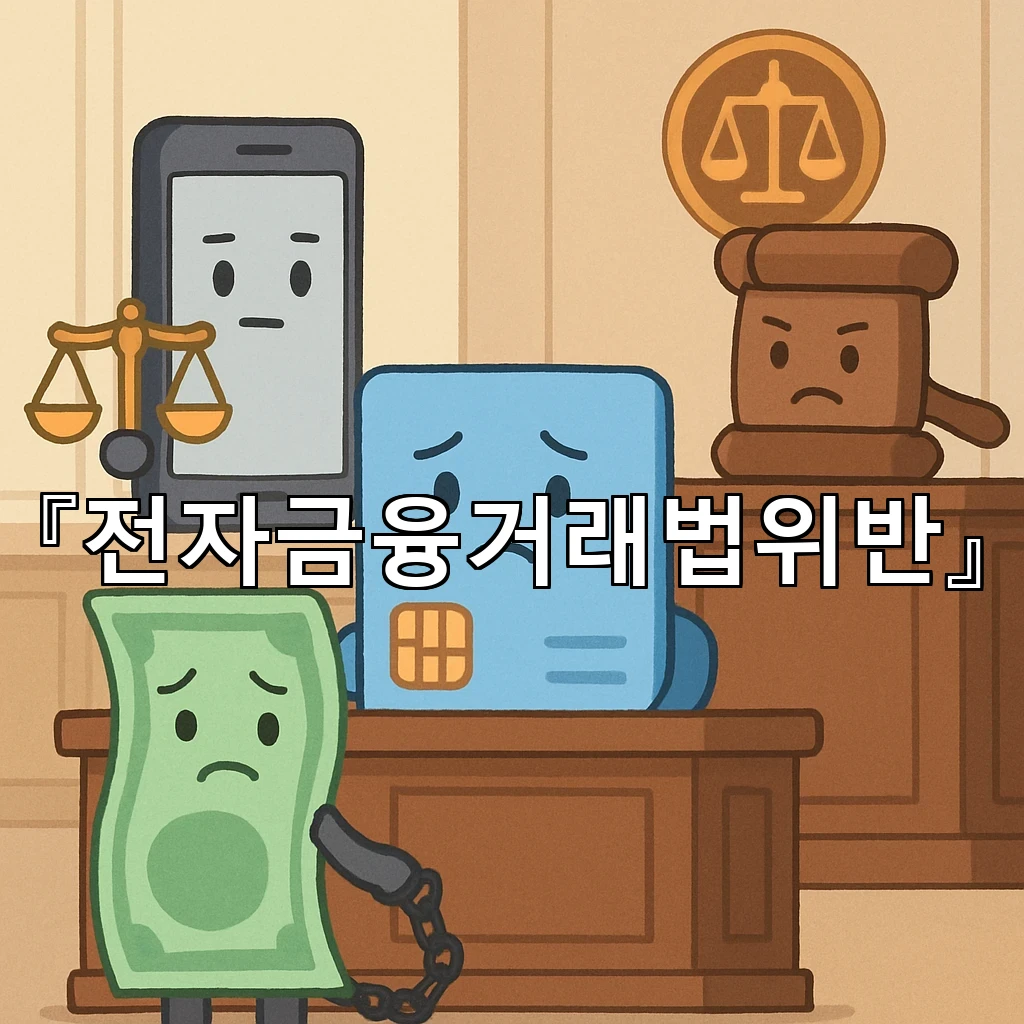 전자금융거래법위반 계좌 관리 흐름을 다시 살피는 실무의 시선