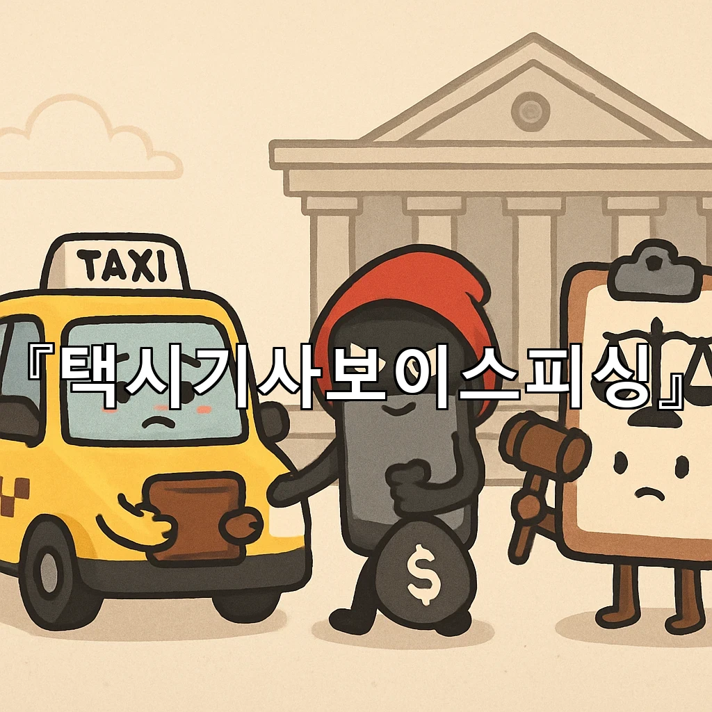 택시기사보이스피싱 기사들이 자주 놓치는 통화 유도 방식의 흐름