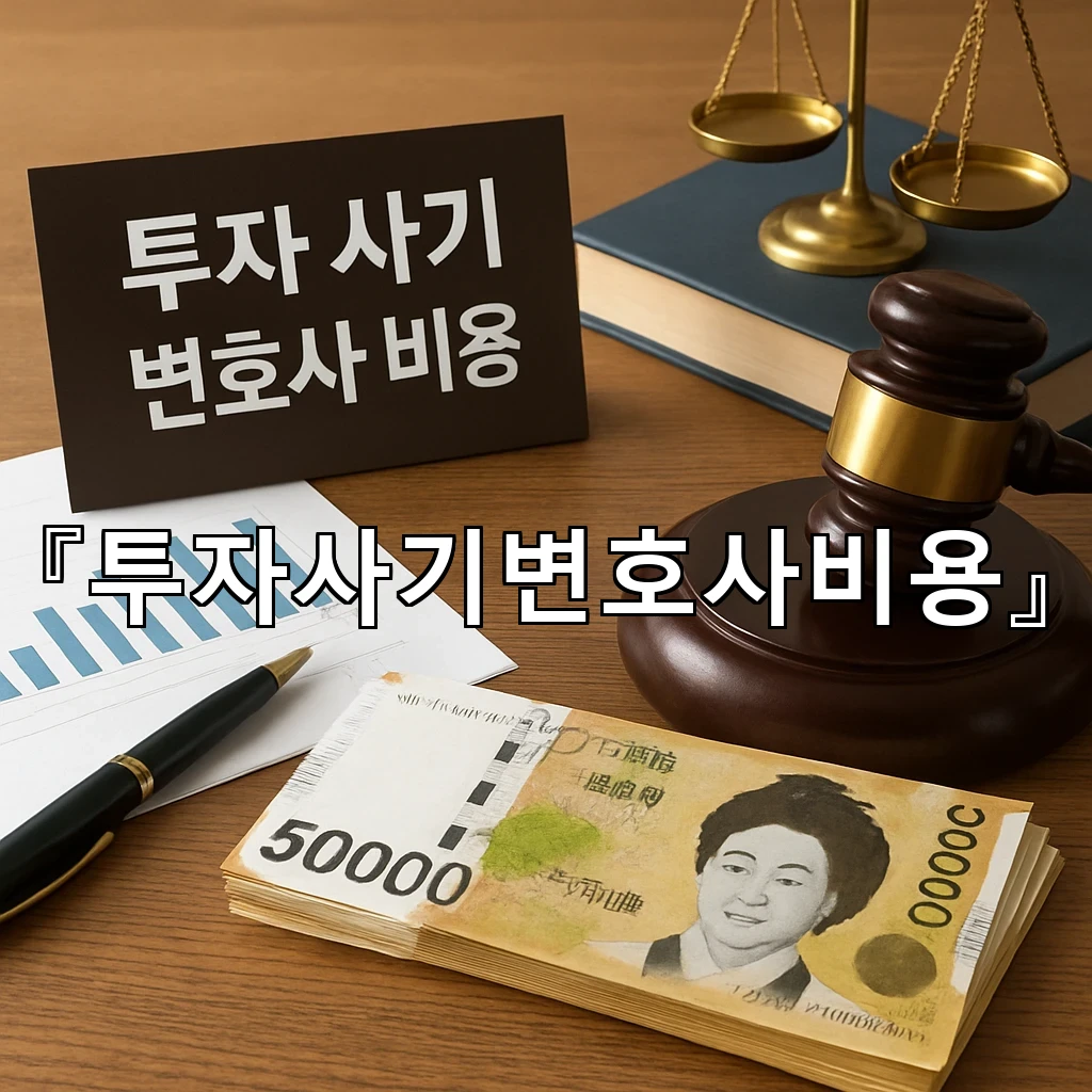 투자사기변호사비용 상담 전 알아둘 현실과 핵심 기준 정리