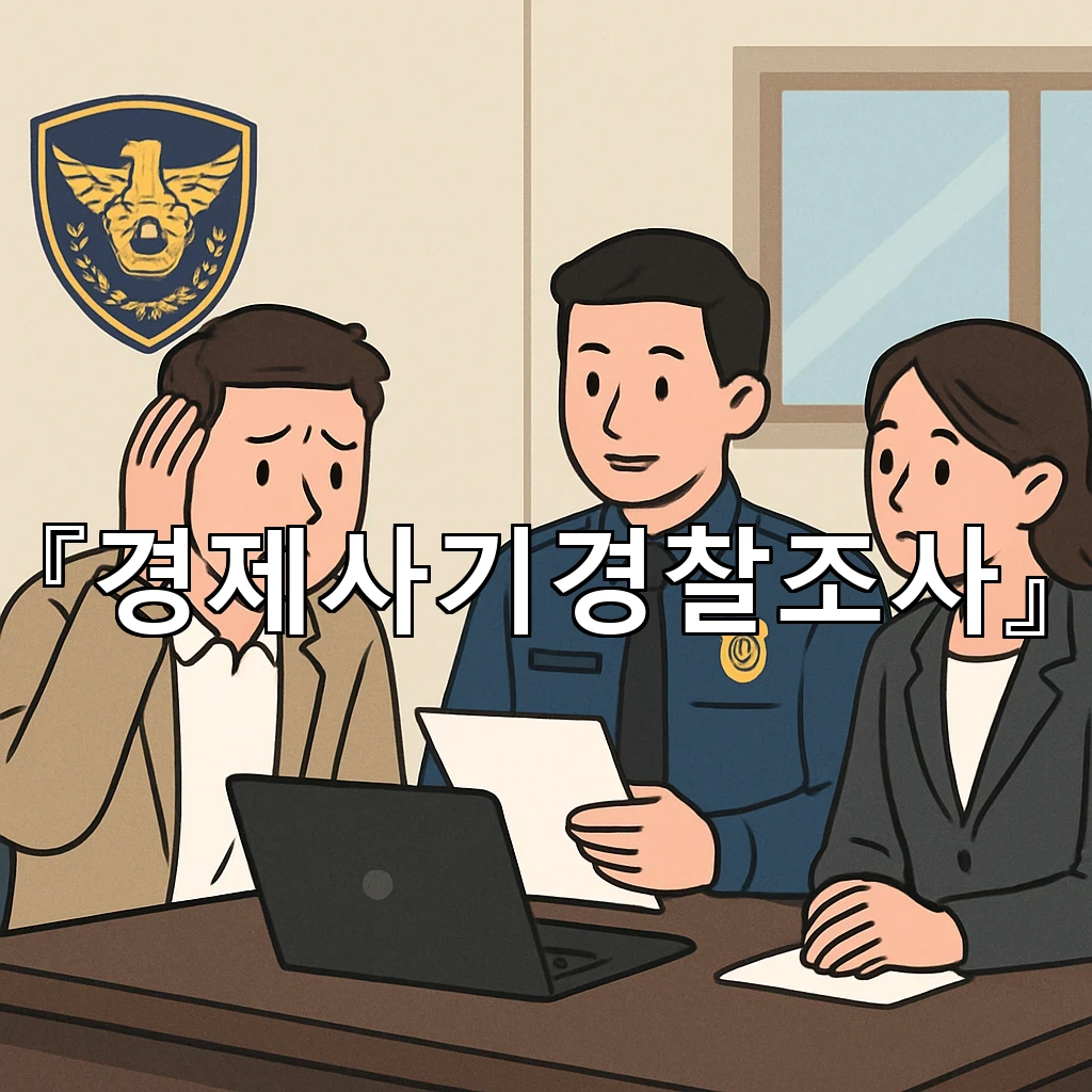경제사기경찰조사 초기 진술을 흔들리지 않게 준비하는 방법