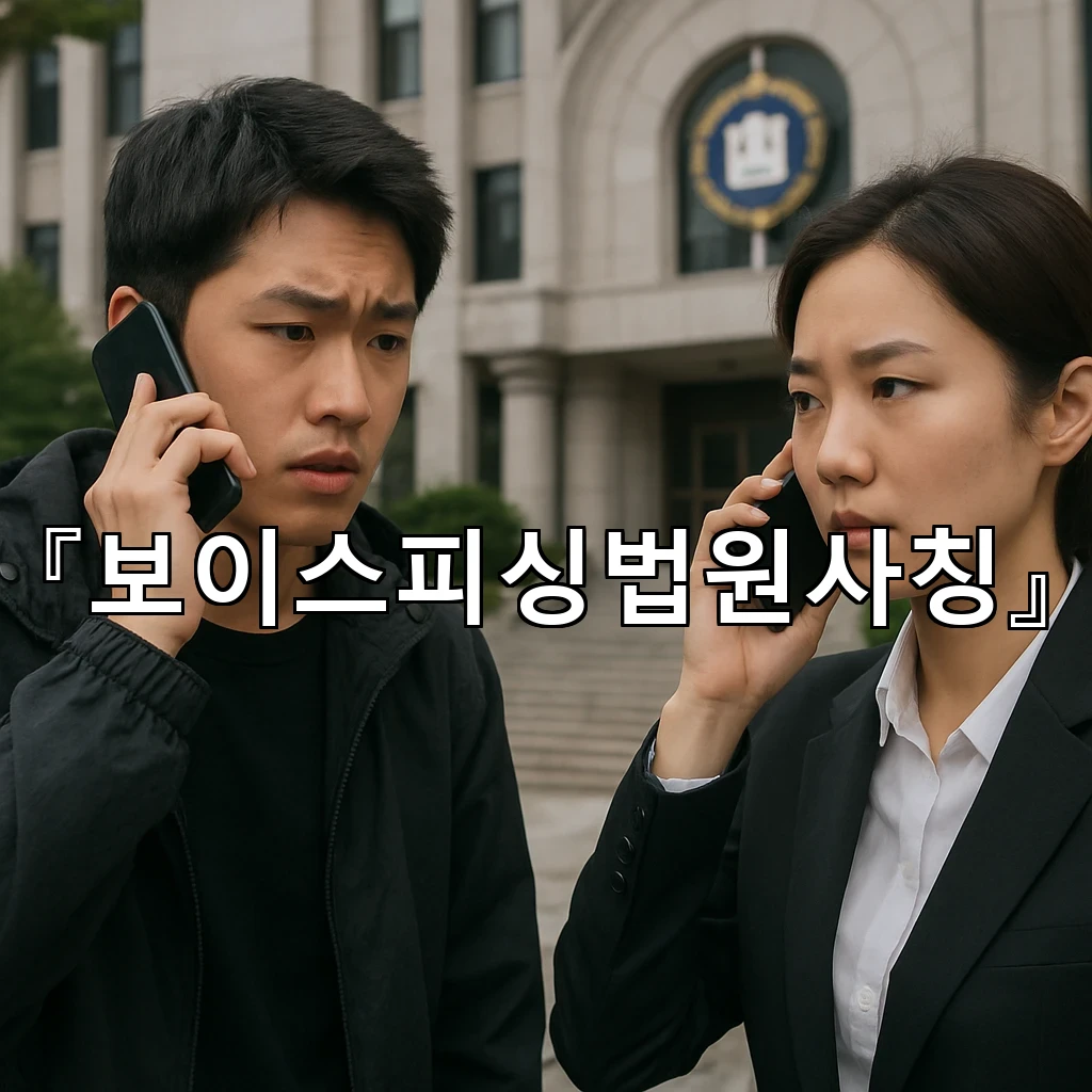 보이스피싱법원사칭 의문이 생길 때 꼭 돌아볼 판단 기준